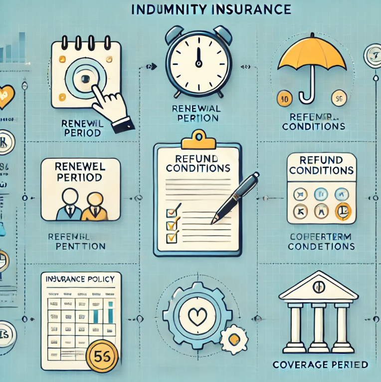 실손보홈 세부비교 환급 및 갱신주기 및 보장기간 관련