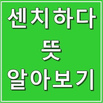 센치하다