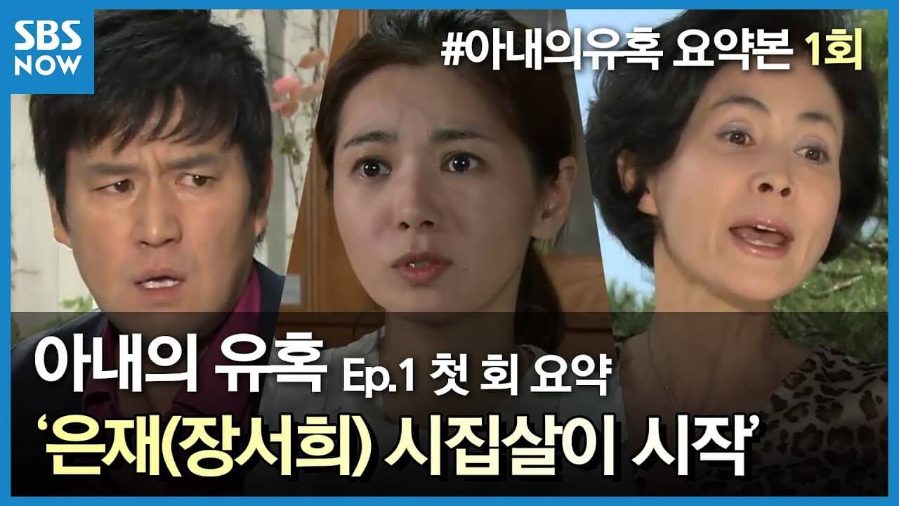 아내의 유혹 등장인물 줄거리 다시보기 넷플릭스 회차정보