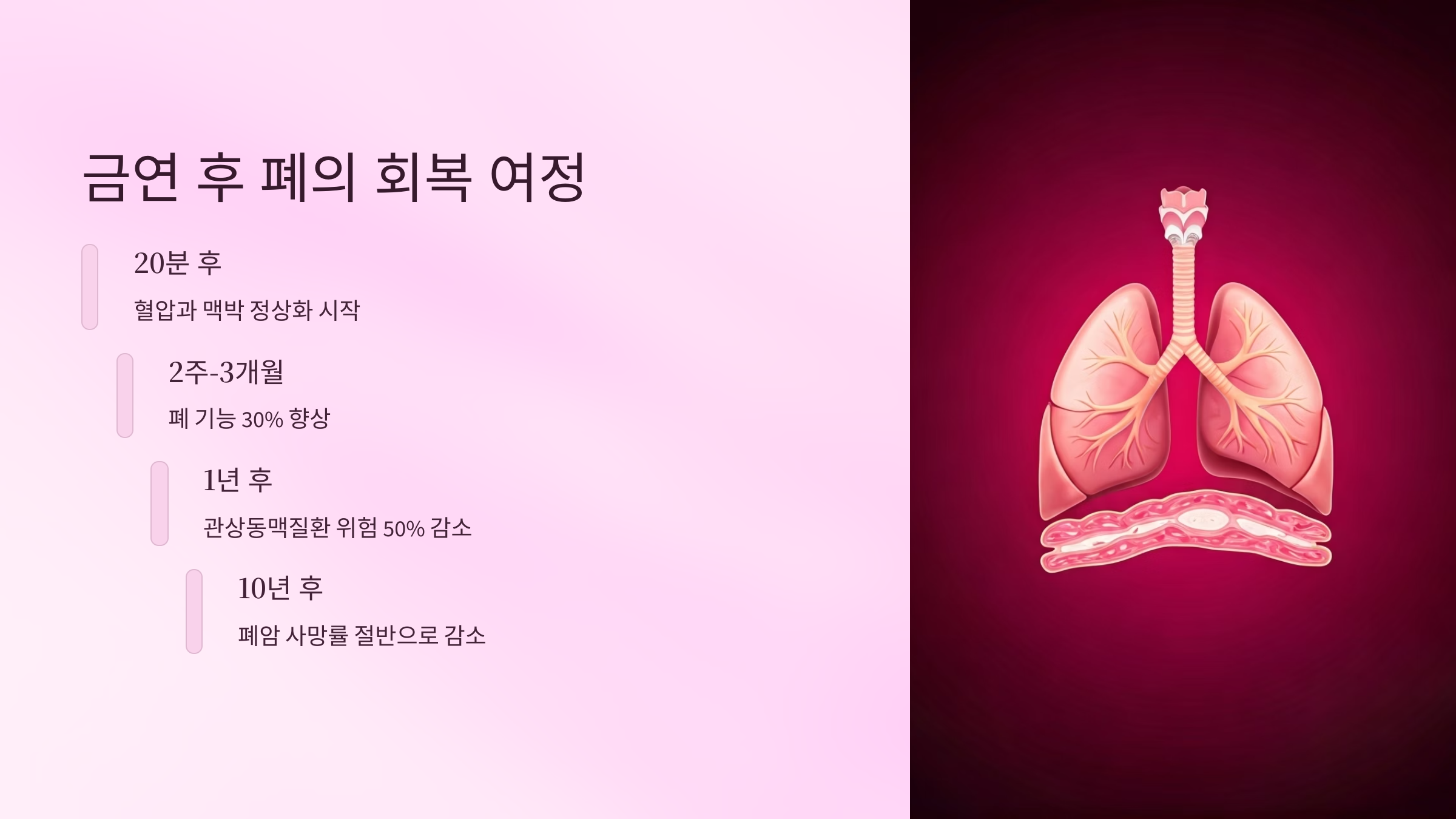 폐암과 금연의 중요성