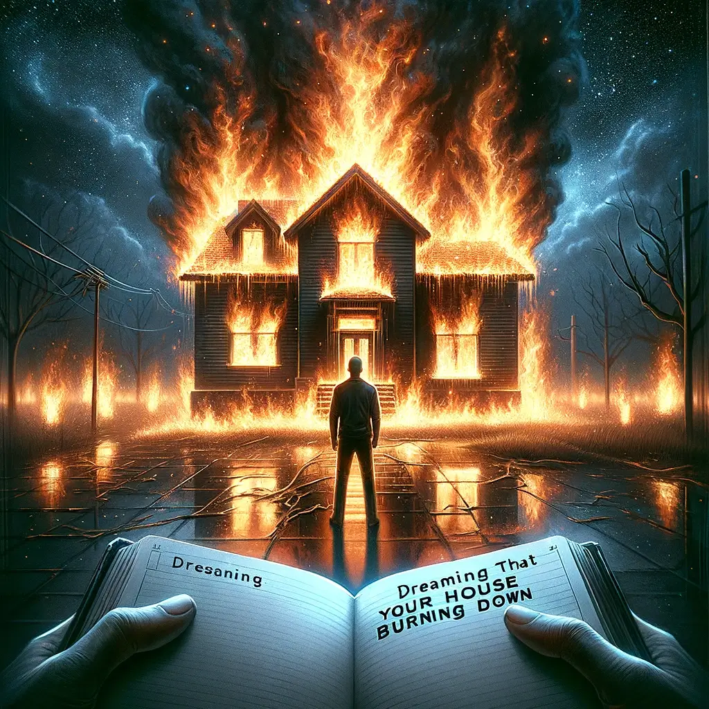 집이 불타는 꿈 해몽