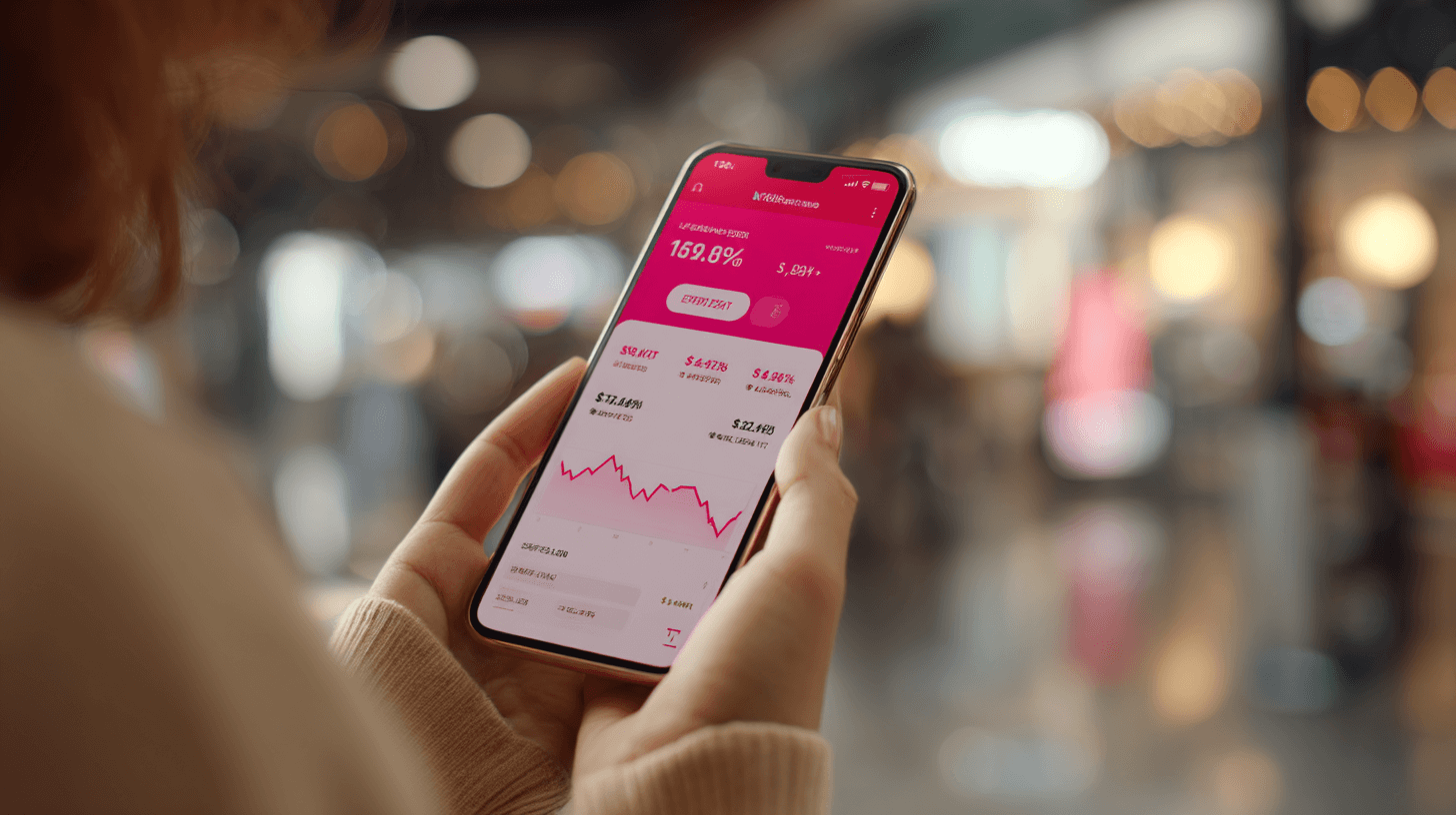 핸드폰과-달러를-들고-있는-사람