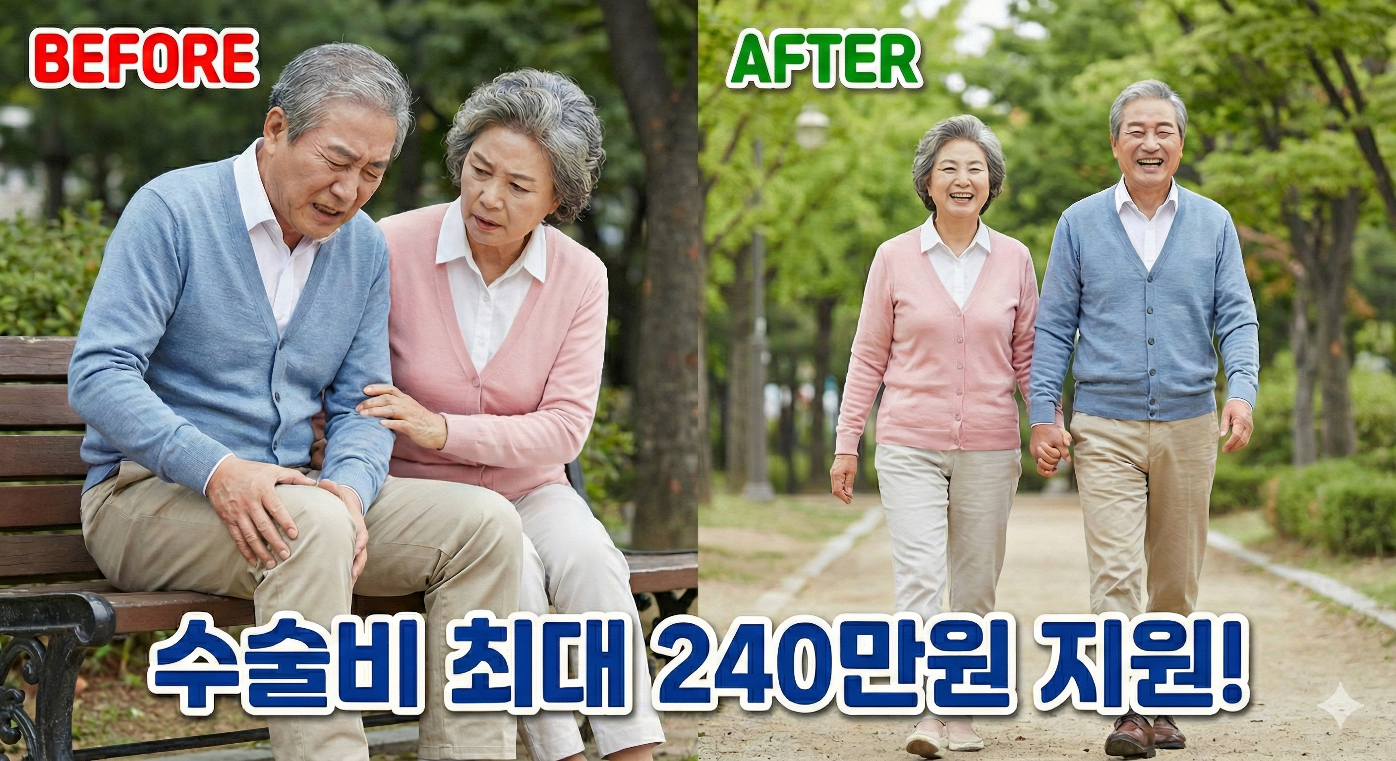 노인 무릎인공관절 수술비 신청 자격 및 방법