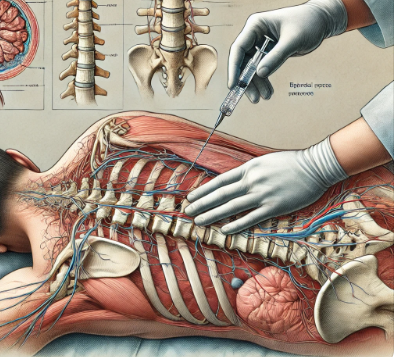 50대 환자 위한 경막외 주사치료 관련 사진