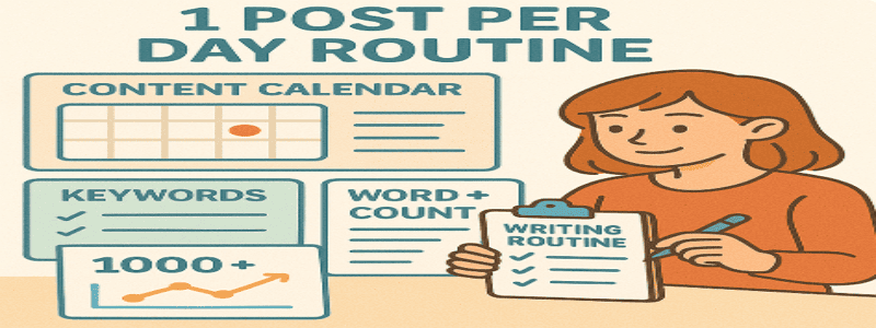 하루 1포스팅 전략 관련 사진