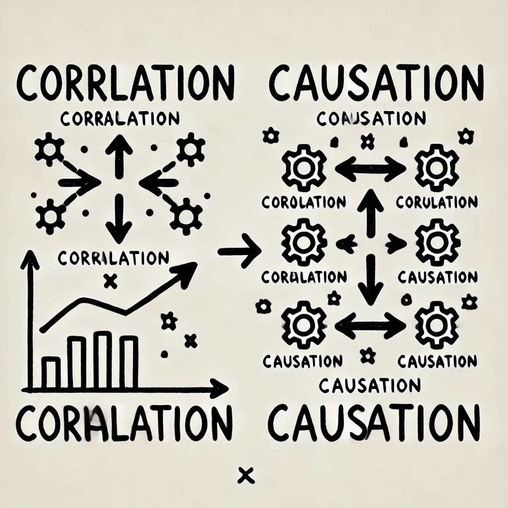 상관관계와 인과관계의 혼동 (Correlation vs. Causation): 결론