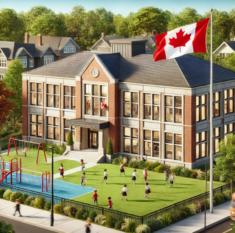 캐나다 사립초등학교 공립초등학교 관련 사진