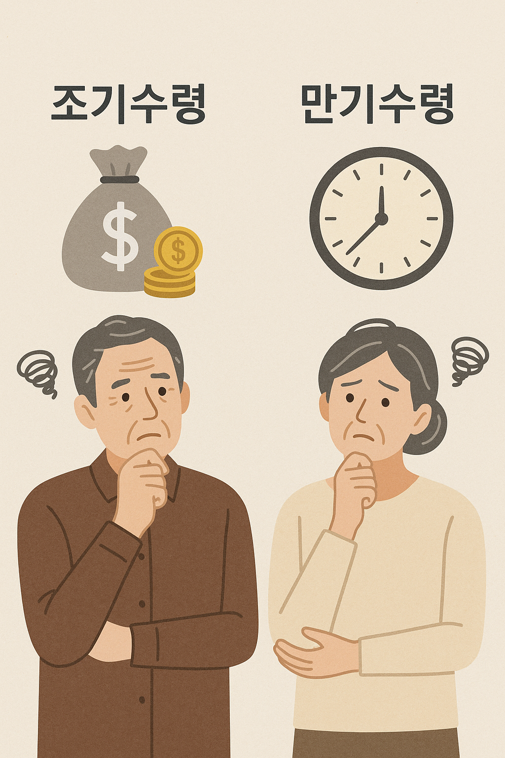 국민연금 조기수령 만기수령