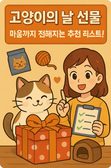 고양이의 날 선물