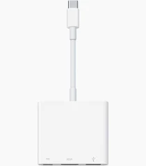 맥북 USB-C 허브 화이트 색상