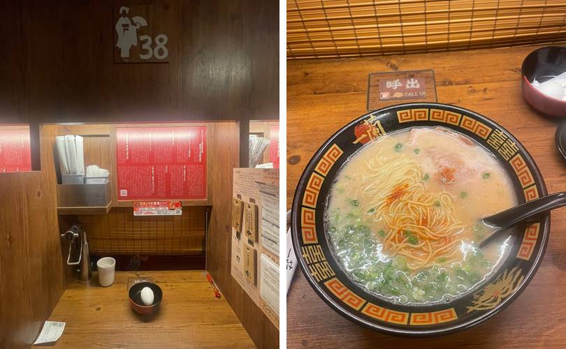 이치란 라멘 사진모음