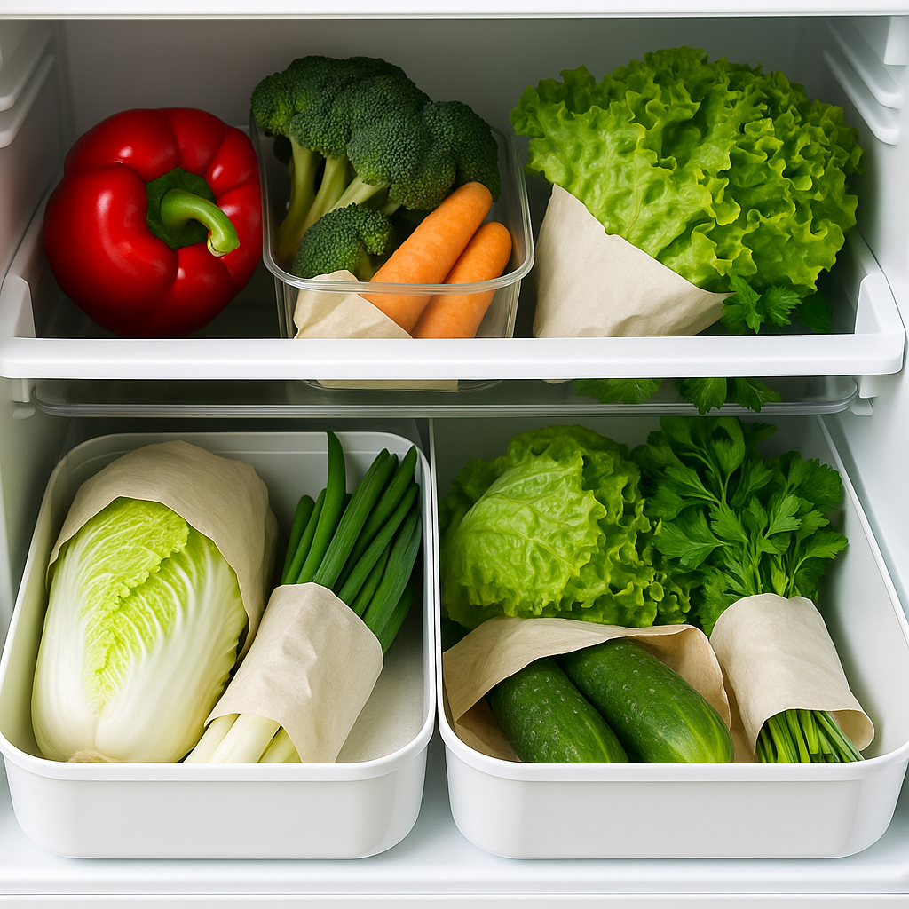 냉장고 채소 오래 보관하는 법