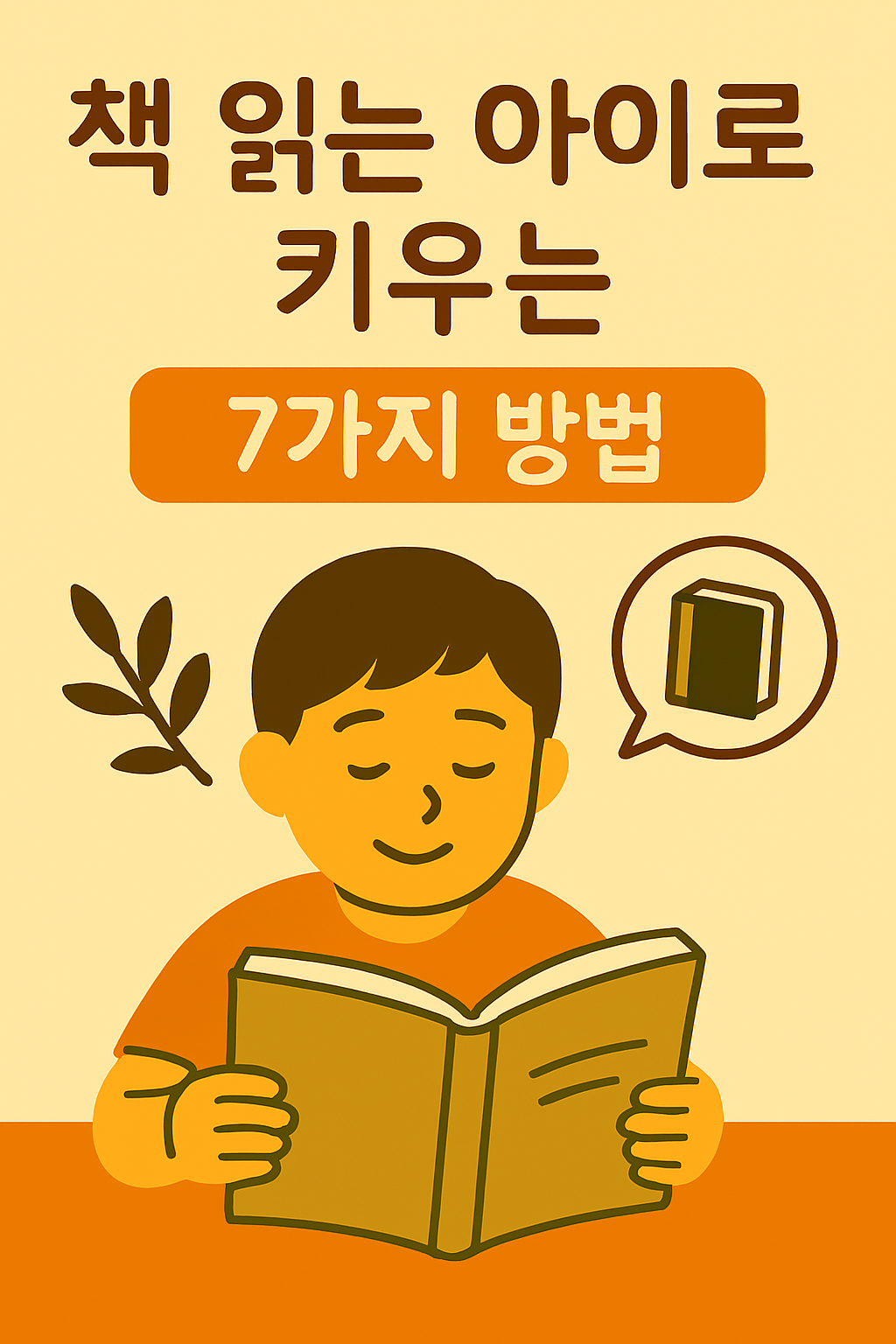 책 읽는 아이로 키우는 7가지 방법