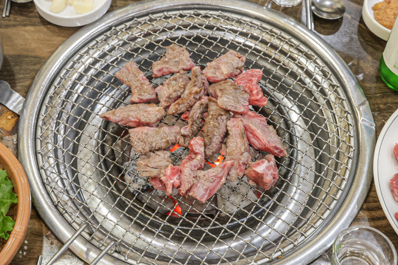 인천 농원숯불왕갈비