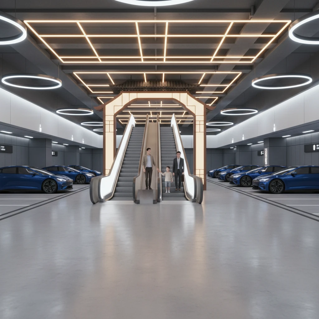 중곡3동 공영주차장 위치와 전기차 충..