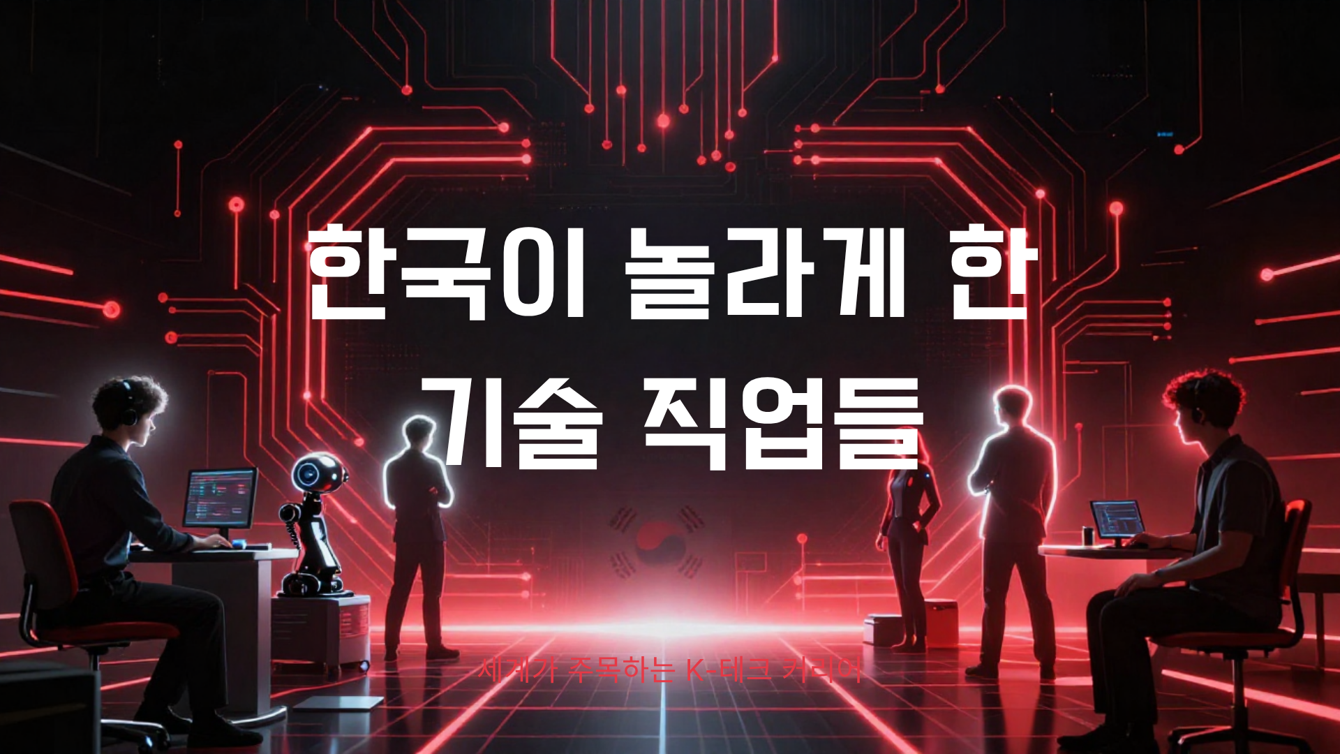 한국이 세계를 놀라게 한 기술 직업들