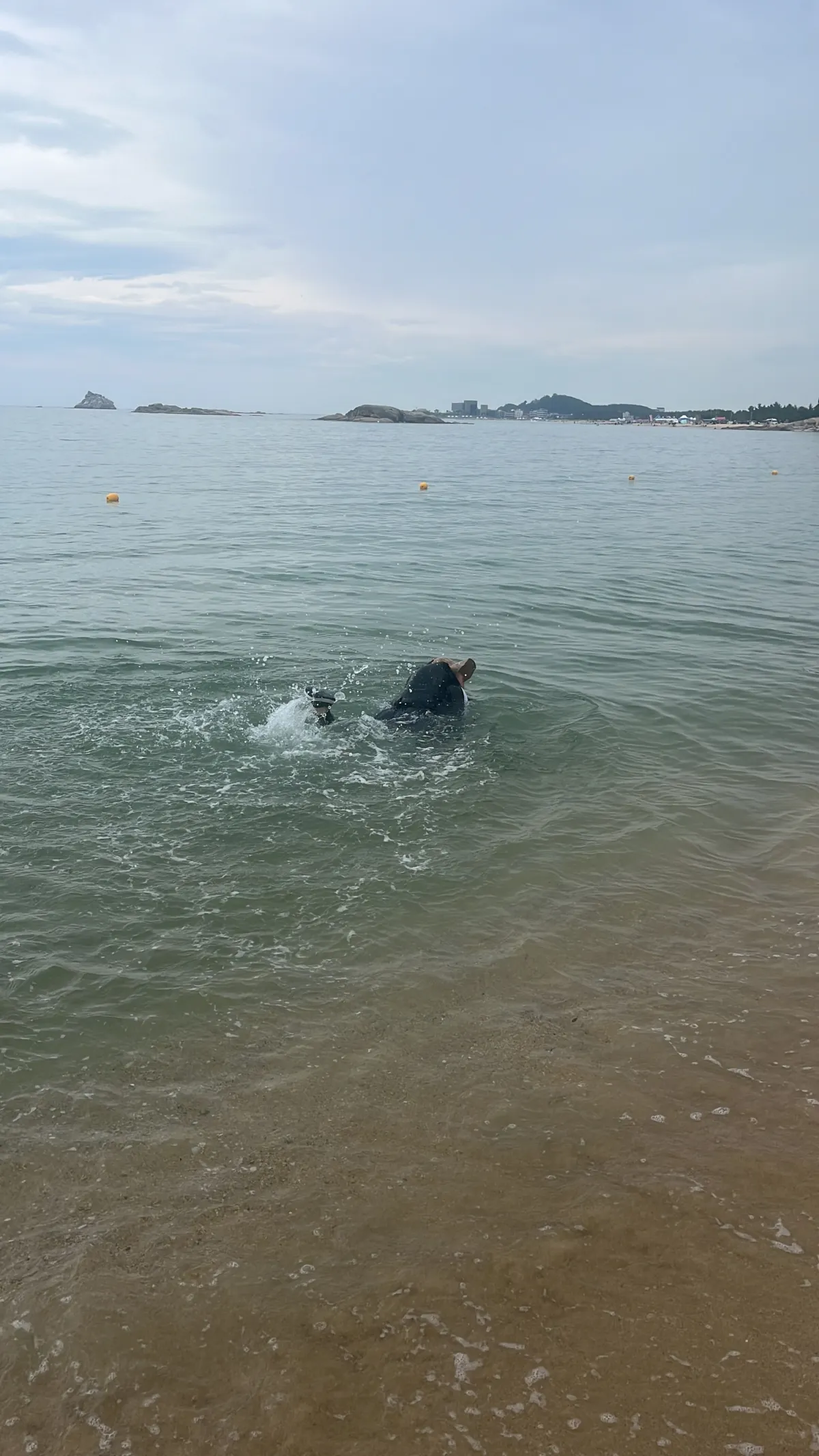 강원도-고성-봉수대-해수욕장-캠핑장-원더비치|바다뷰-캠핑장에서-놀며-스노클링-하기