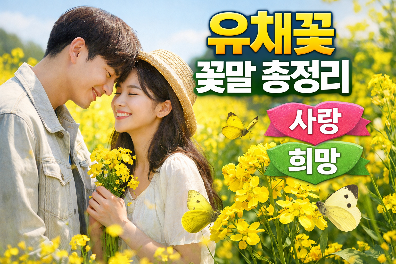 유채꽃 꽃말