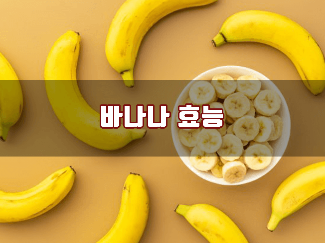 바나나 효능
