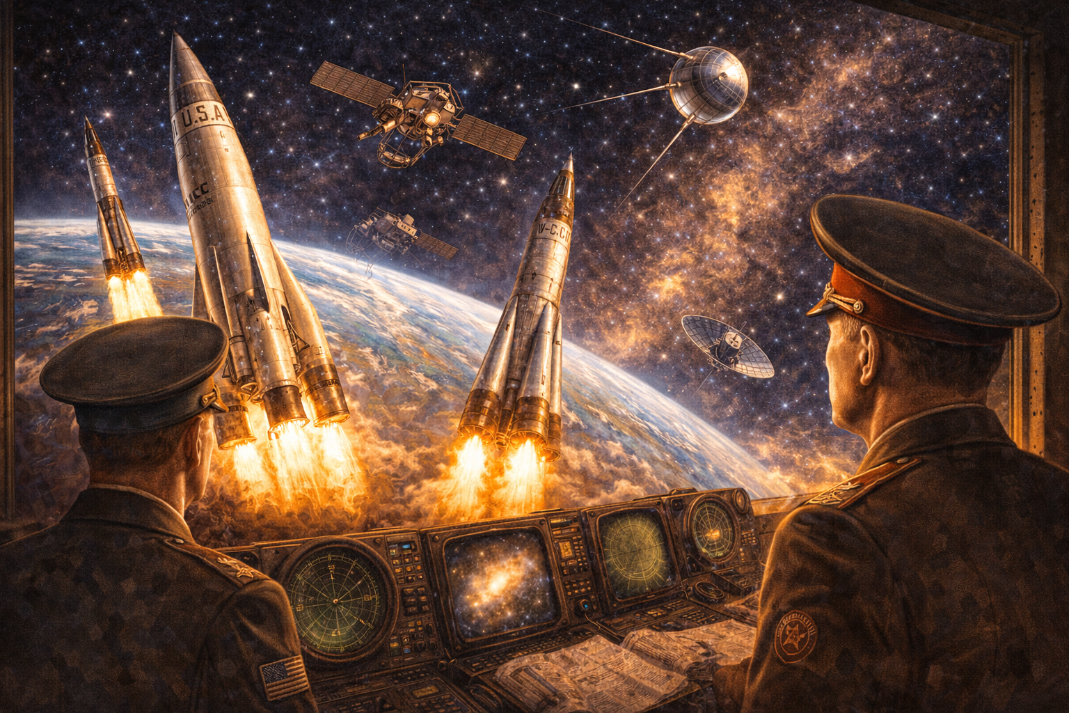 우주 탐사가 군사 기술과 연결된 역사