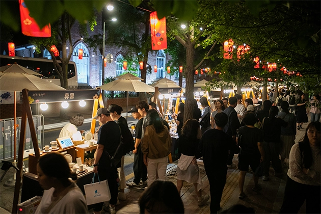 정동야행 밤거리