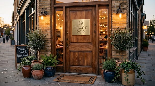 peace pop main enterance