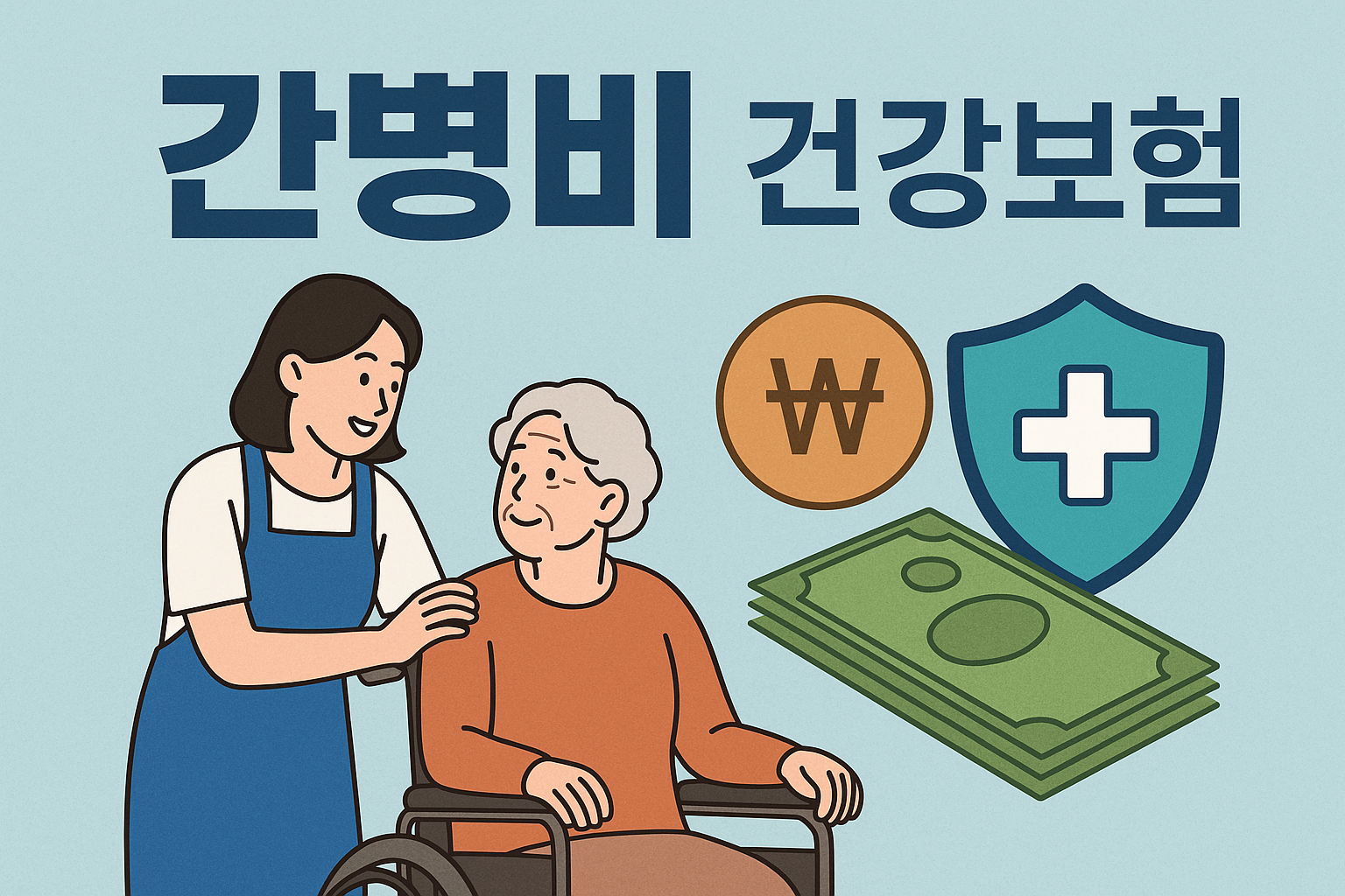 간병비 건강보험 적용 기준과 지원 내용