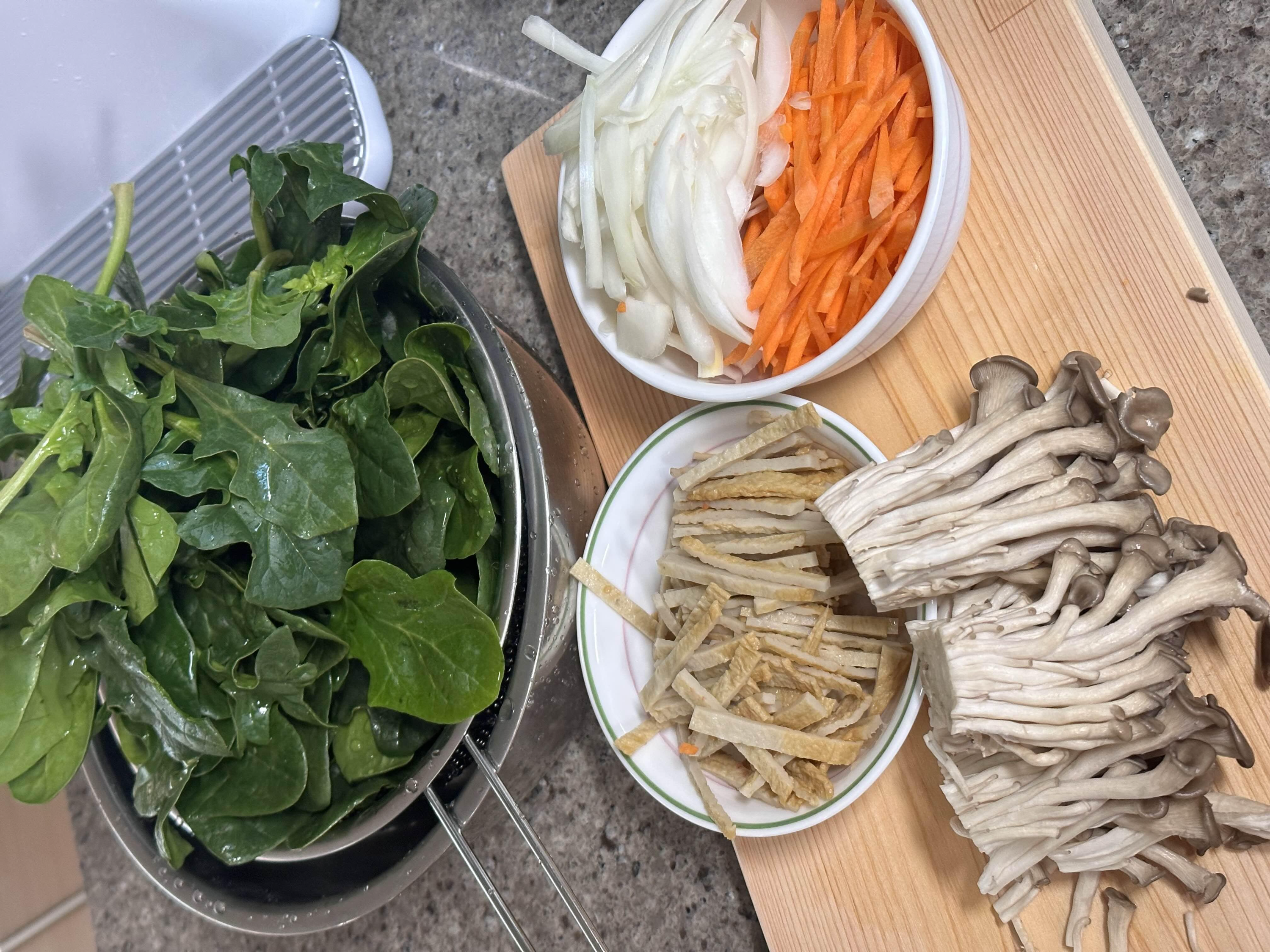 초간단 잡채 만들기