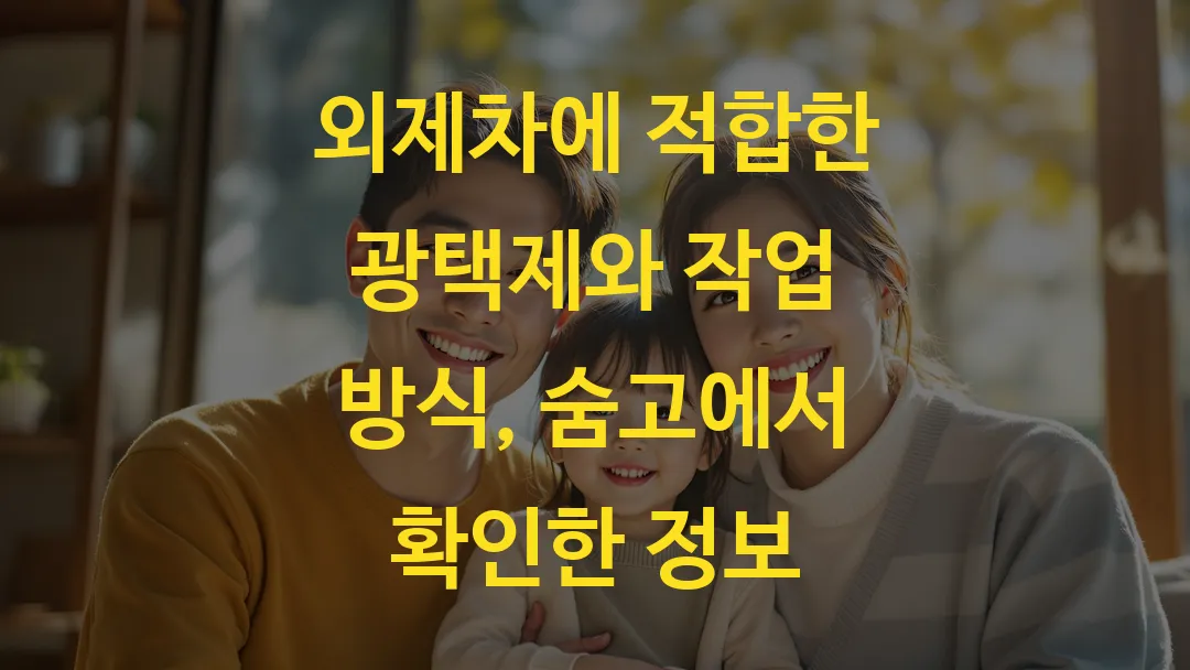 외제차에 적합한 광택제와 작업 방식 숨고에서 확인한 정보