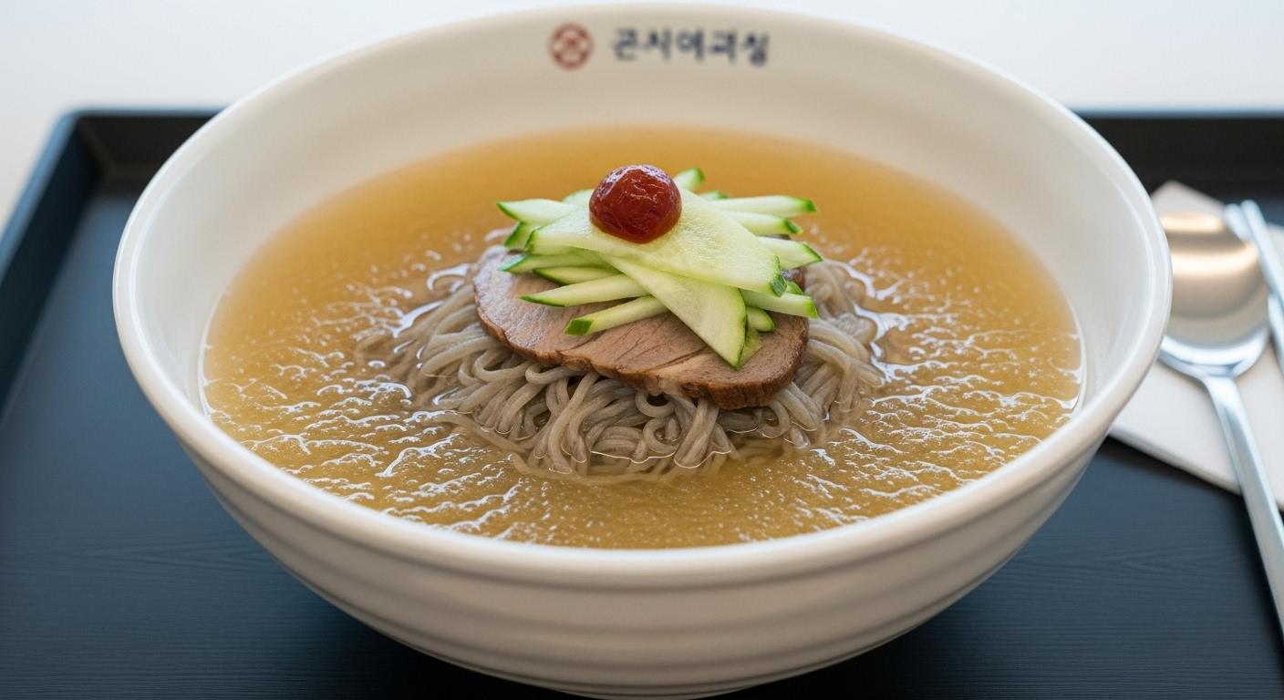 인천공항 냉면