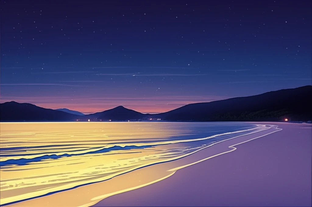 여름밤 해변 산책, 스트레스 제로! 