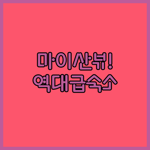 진안 마이산 뷰 펜션 및 장수 리조트..