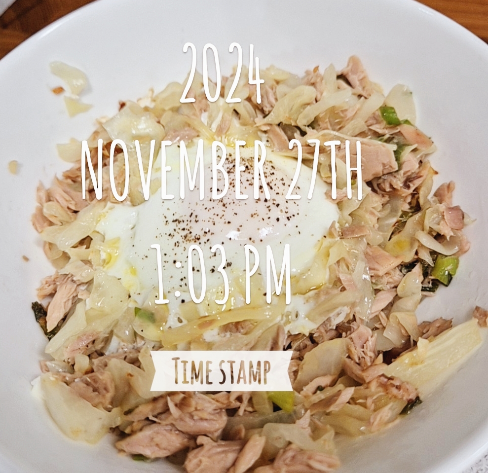 다이어트 요리 레시피 <양배추 참치 볶음>