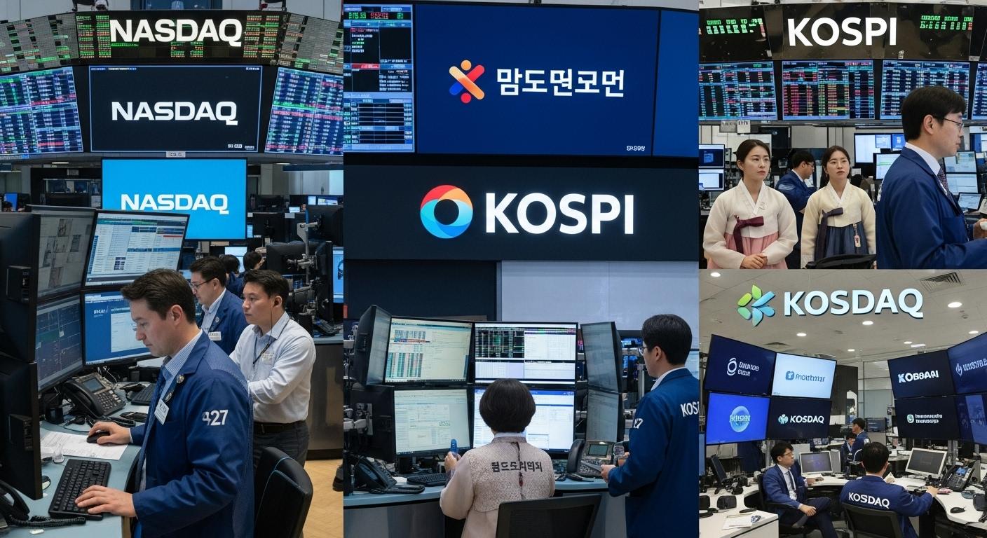 나스닥,코스피,코스닥차이