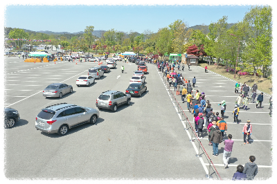 순천만 국가정원 주차장