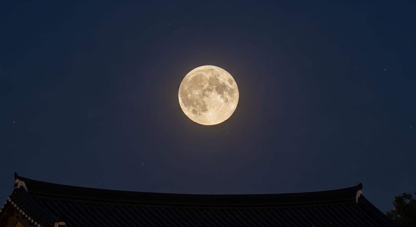 추석 달 슈퍼문