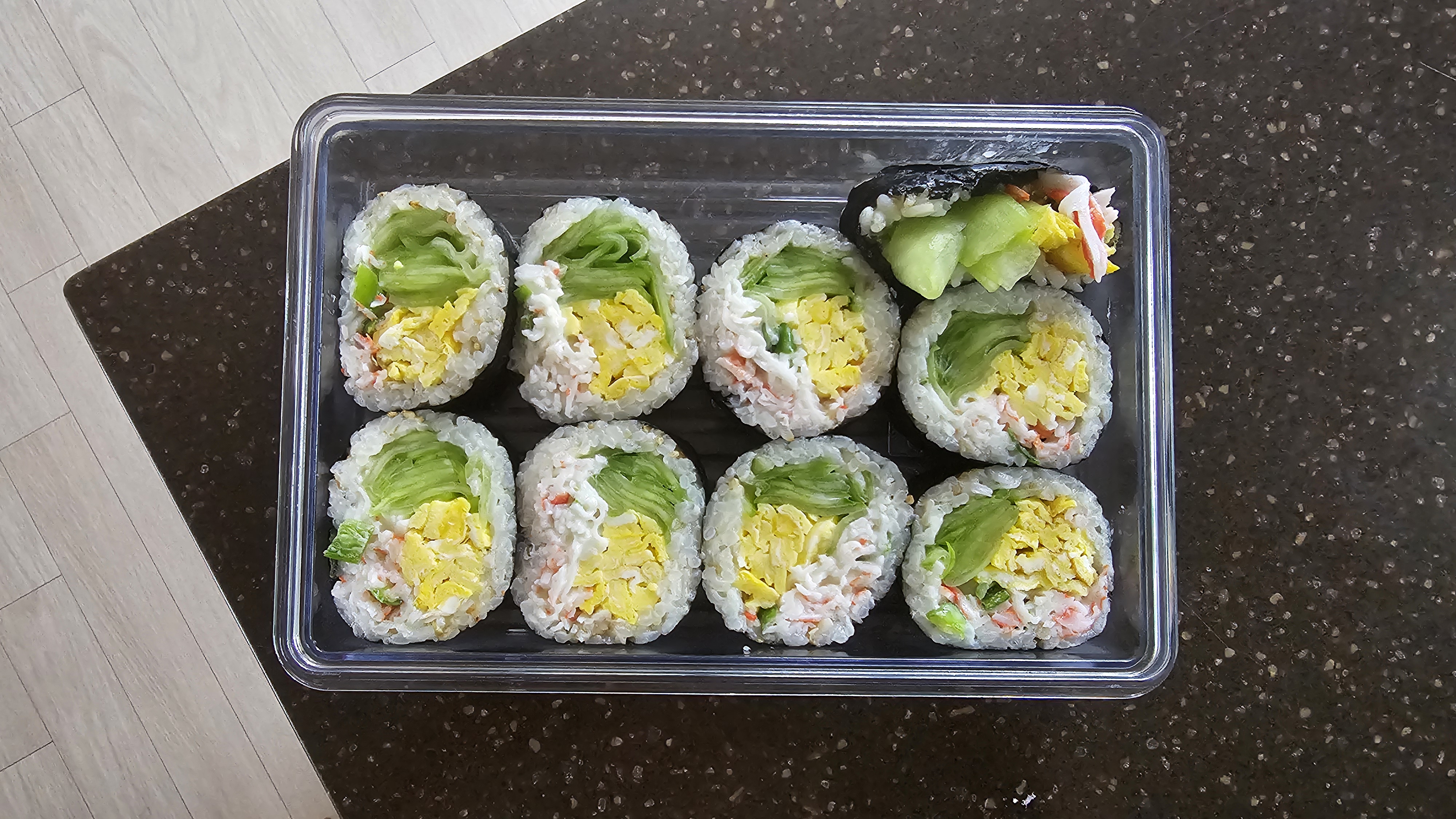 다이어트 오이김밥