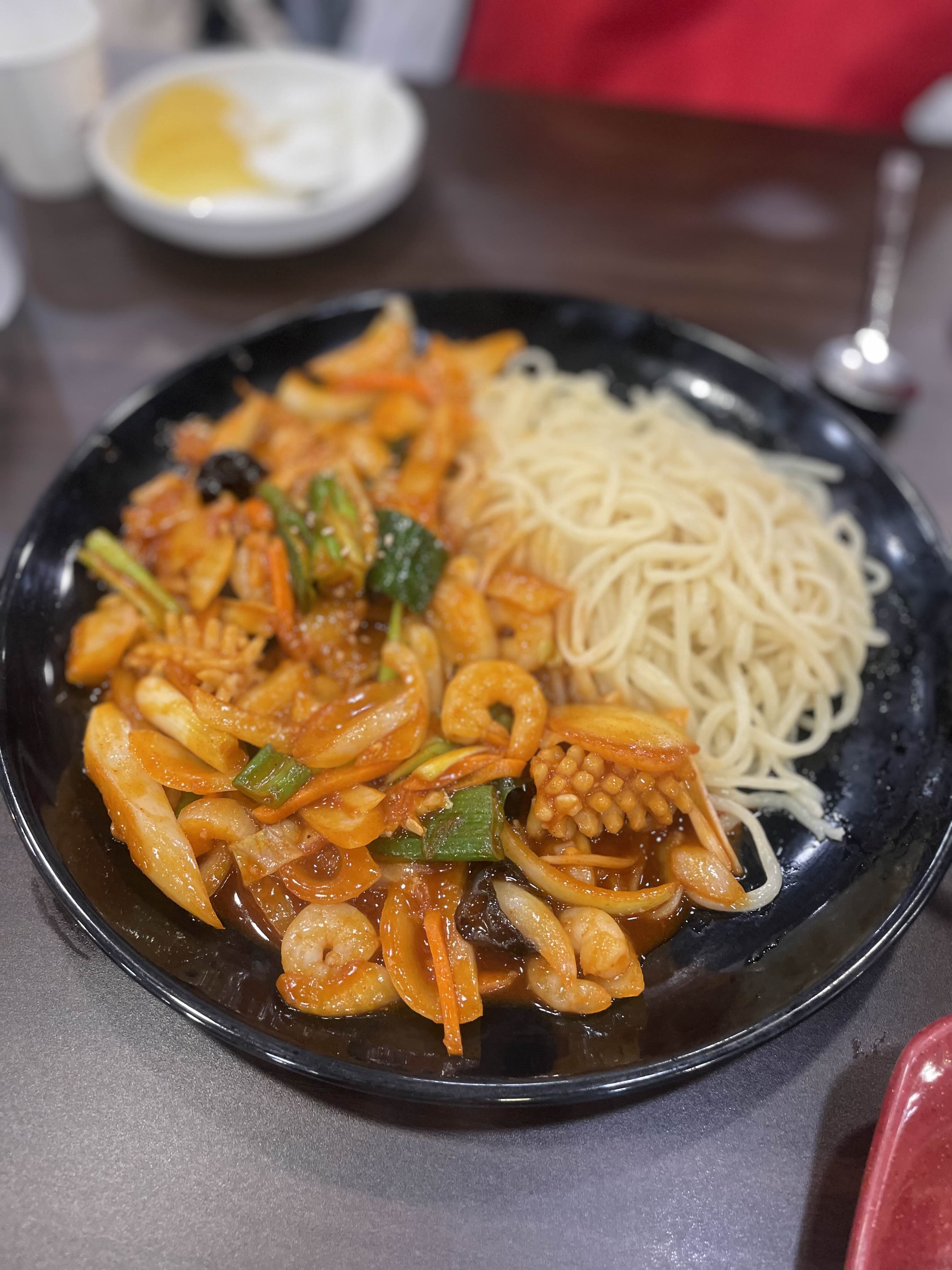 대구 수성구 중식당 리안 야끼우동과 찹쌀 탕수육