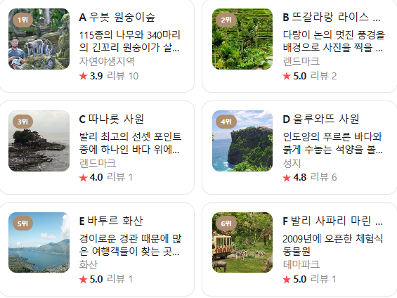 발리 5월 날씨 옷차림 여행지 추천