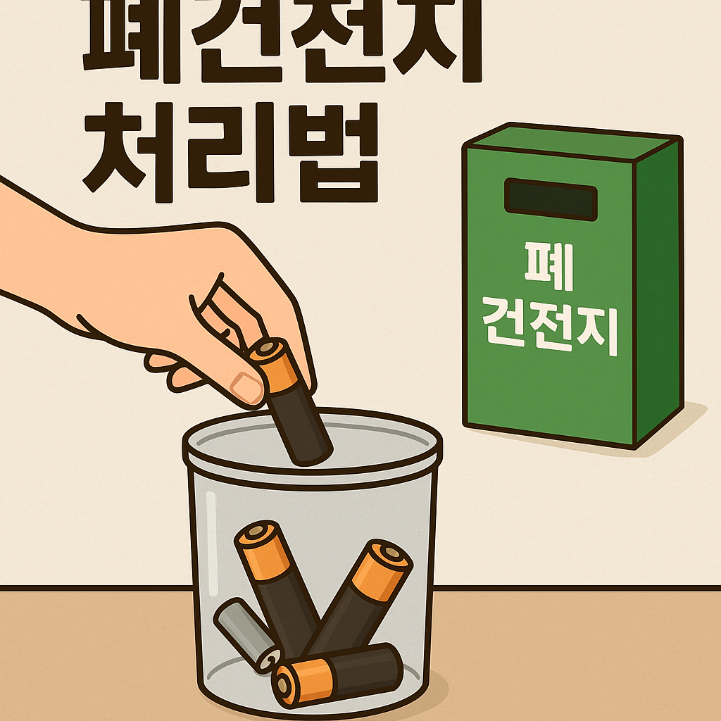 폐건전지 처리법
