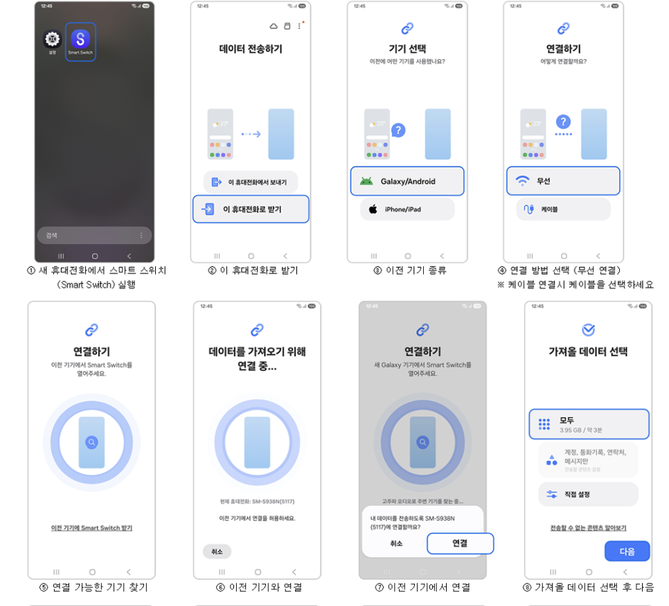 스마트 스위치 백업