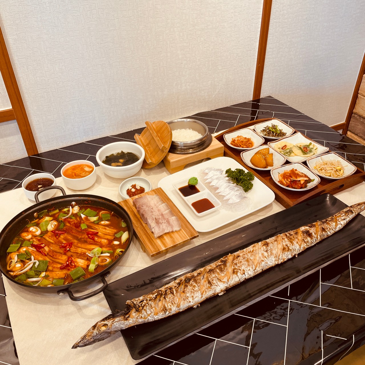 제주 삼원정 갈치 스페셜 메뉴