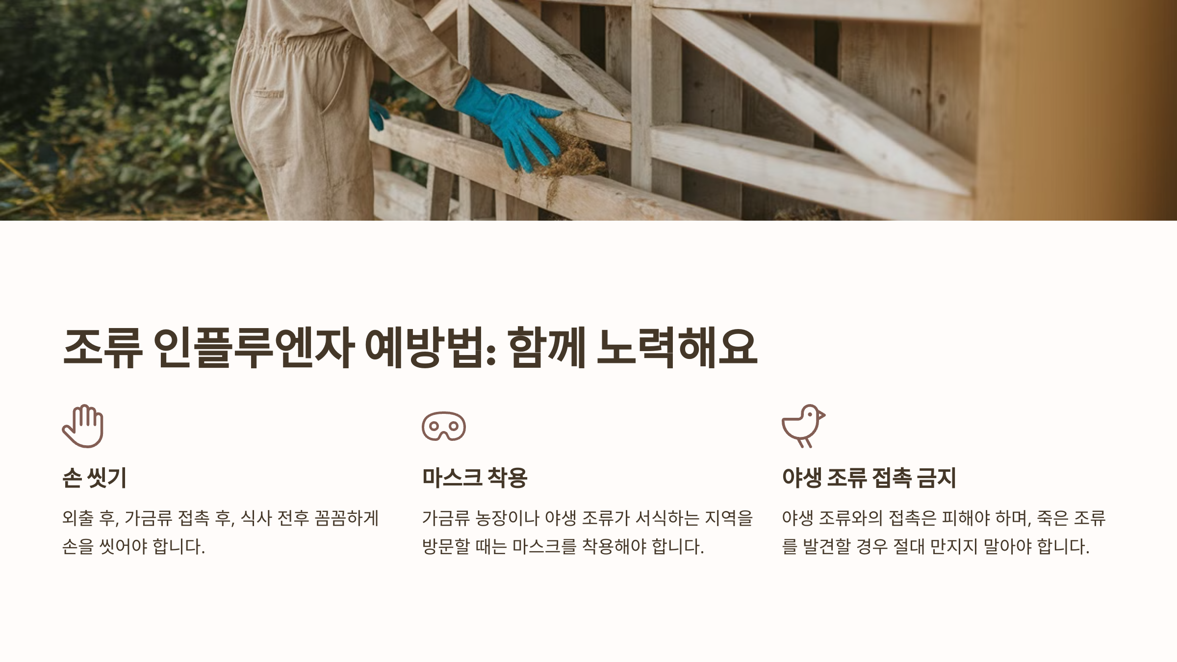 조류 인플루엔자 확산