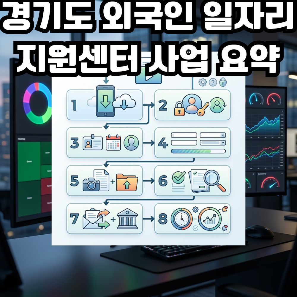 경기도 외국인 일자리지원센터 사업 요약