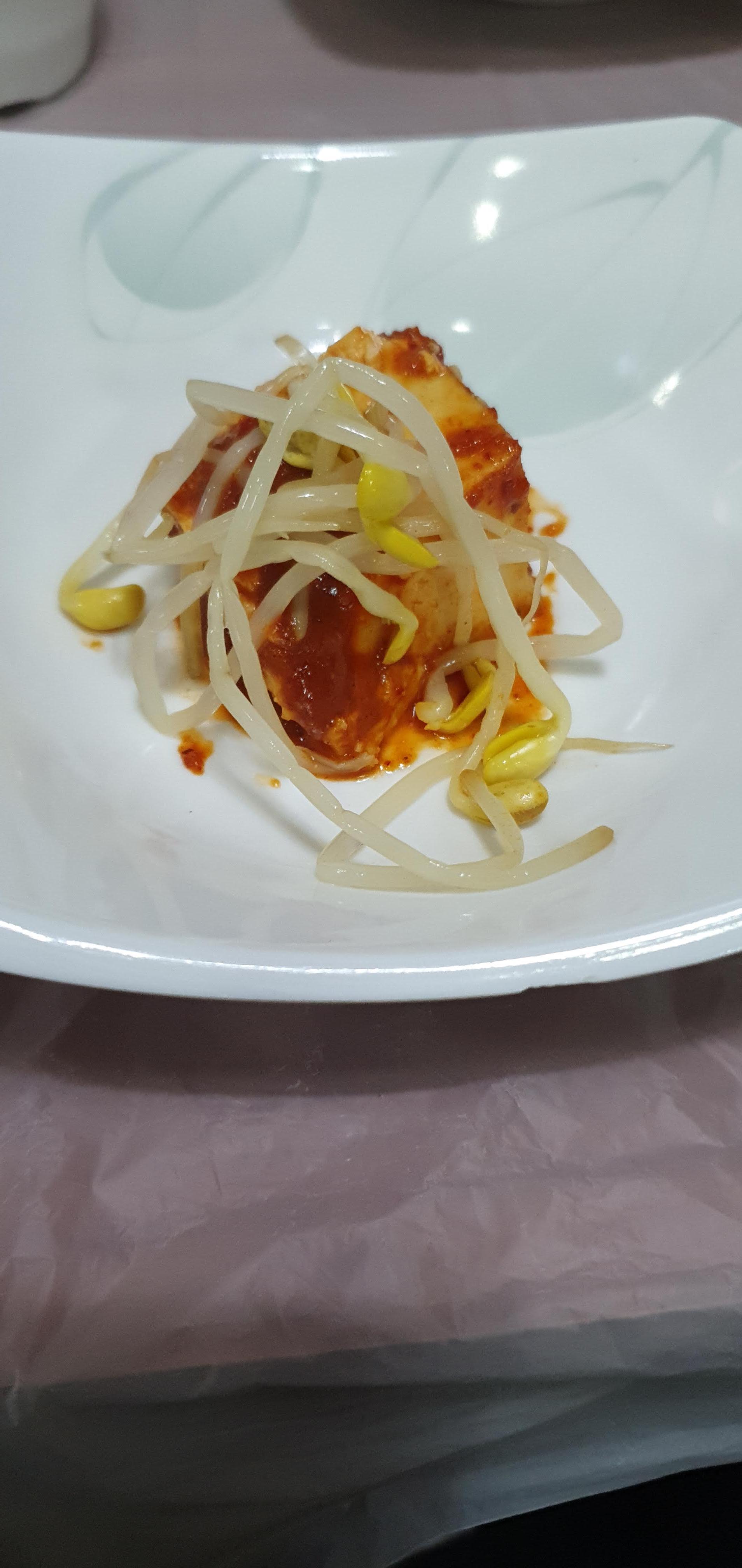 콩나물 두부