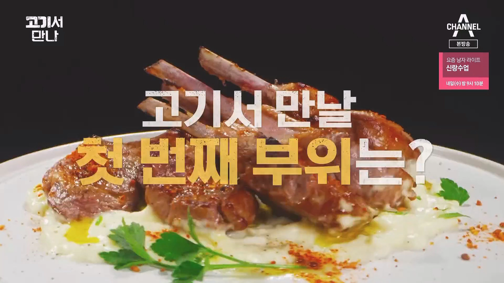 고기서 만나 출연진 및 기본정보 