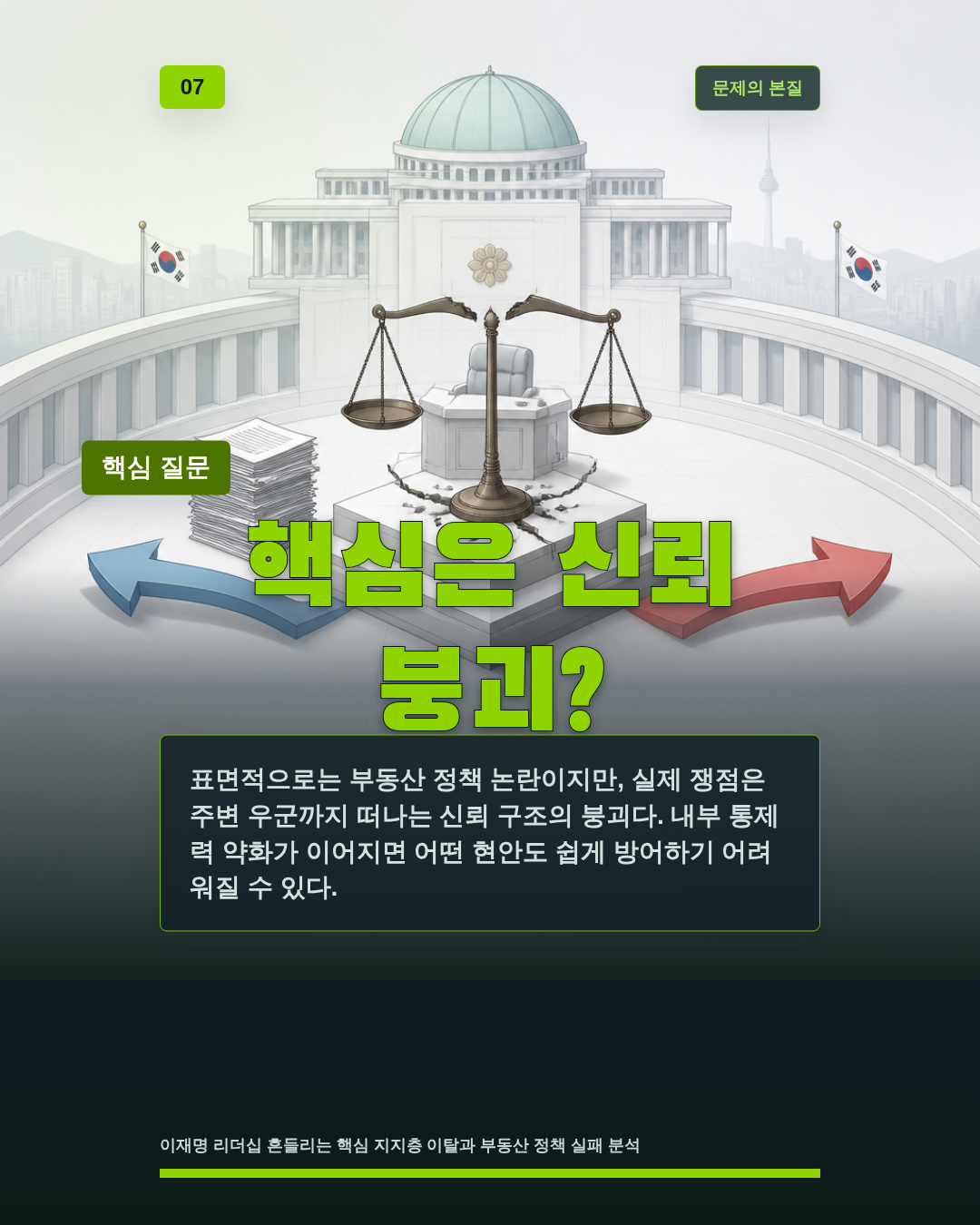 핵심은 신뢰 붕괴?