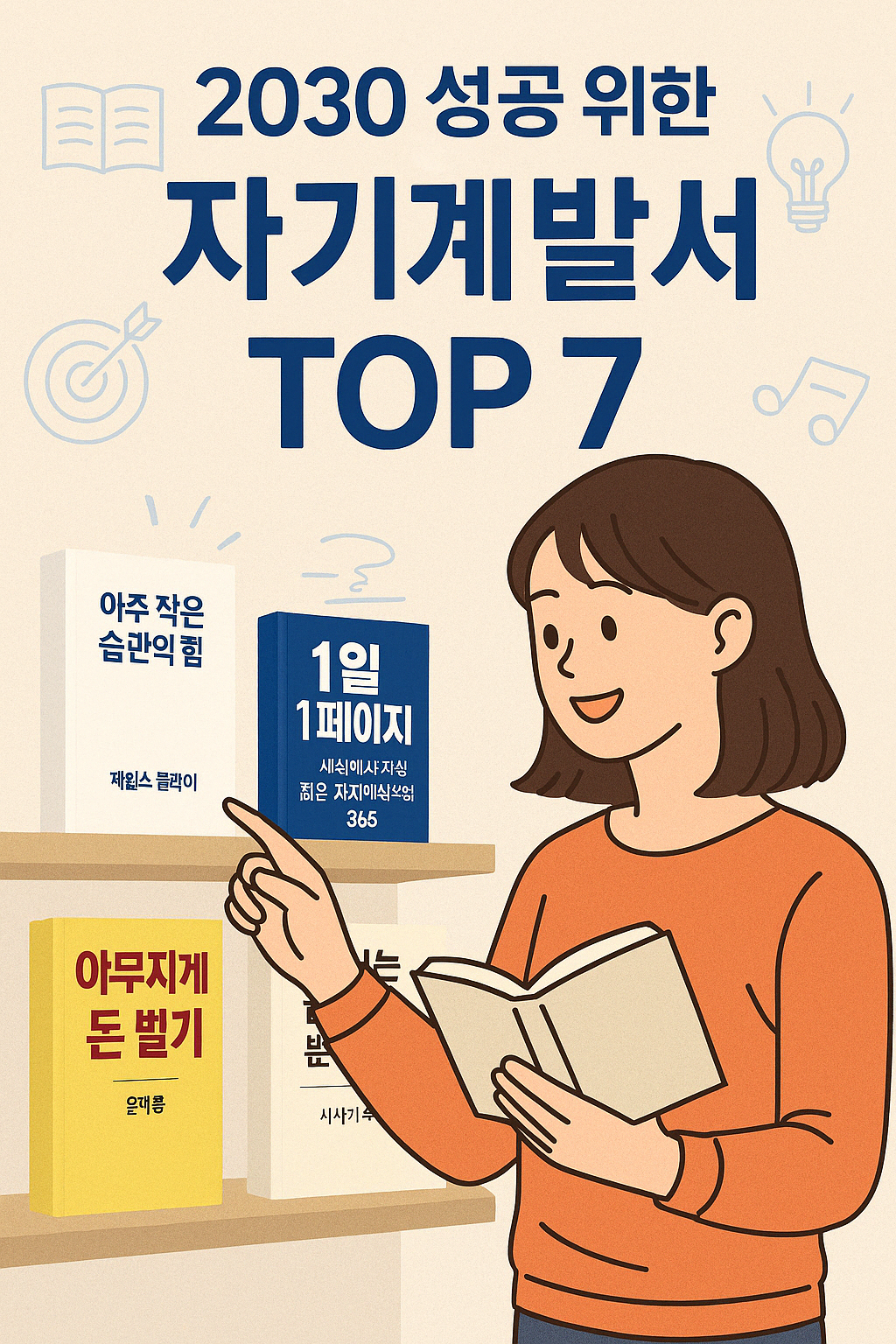 자기계발책 베스트셀러 관련 사진