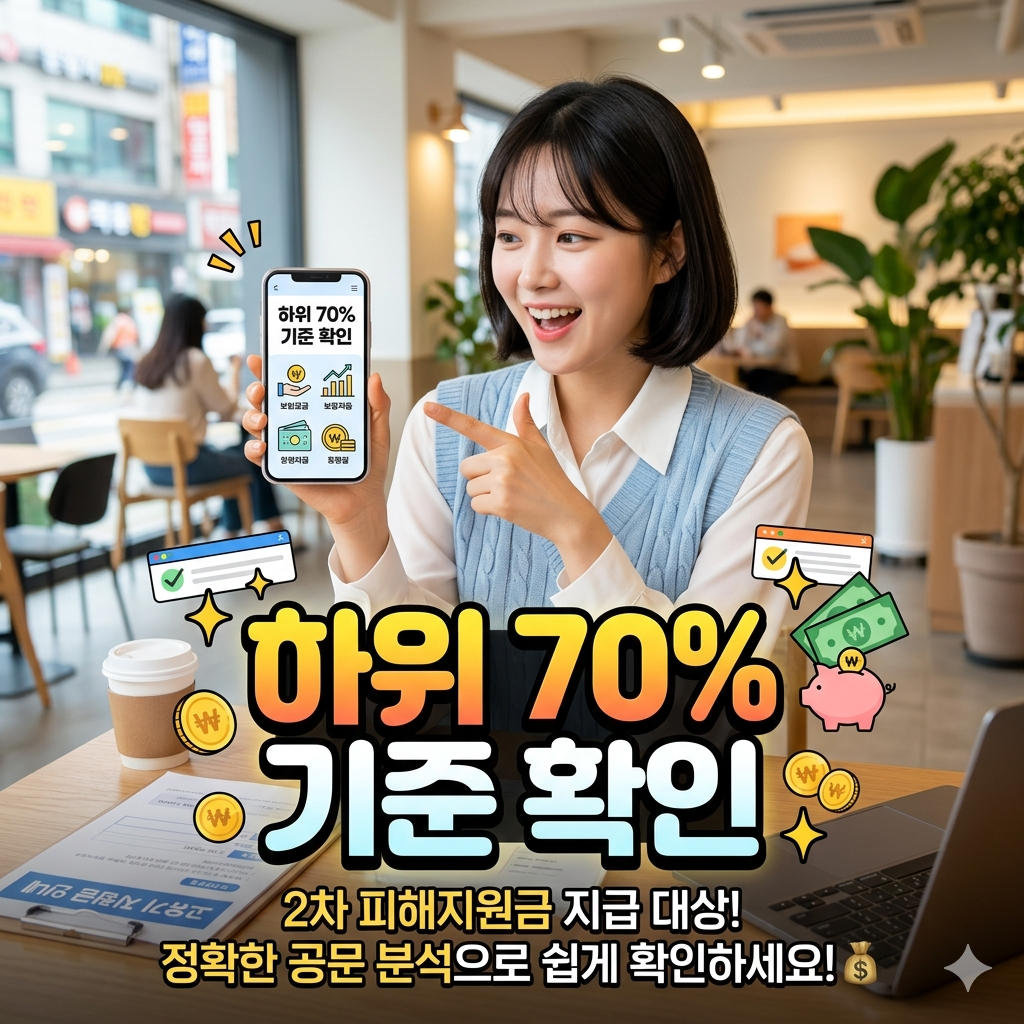 하위70%기준