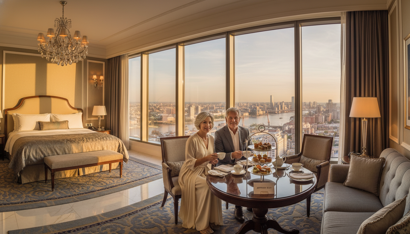 부모님을 위한 럭셔리 호캉스 패키지와 스마트 헬스케어 기기